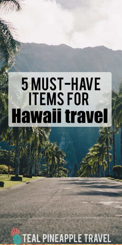 5 musthave travel items for Hawaii Friday Five Hawaii Travel Agent