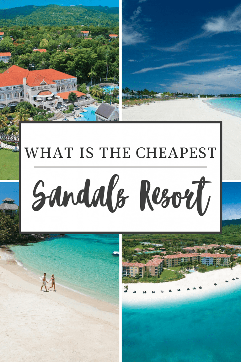 What is the cheapest Sandals Resort? The most affordable Sandals Resort